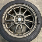 JDM WORK Emotion 11R 16" 4x100 Wheels and Tires 